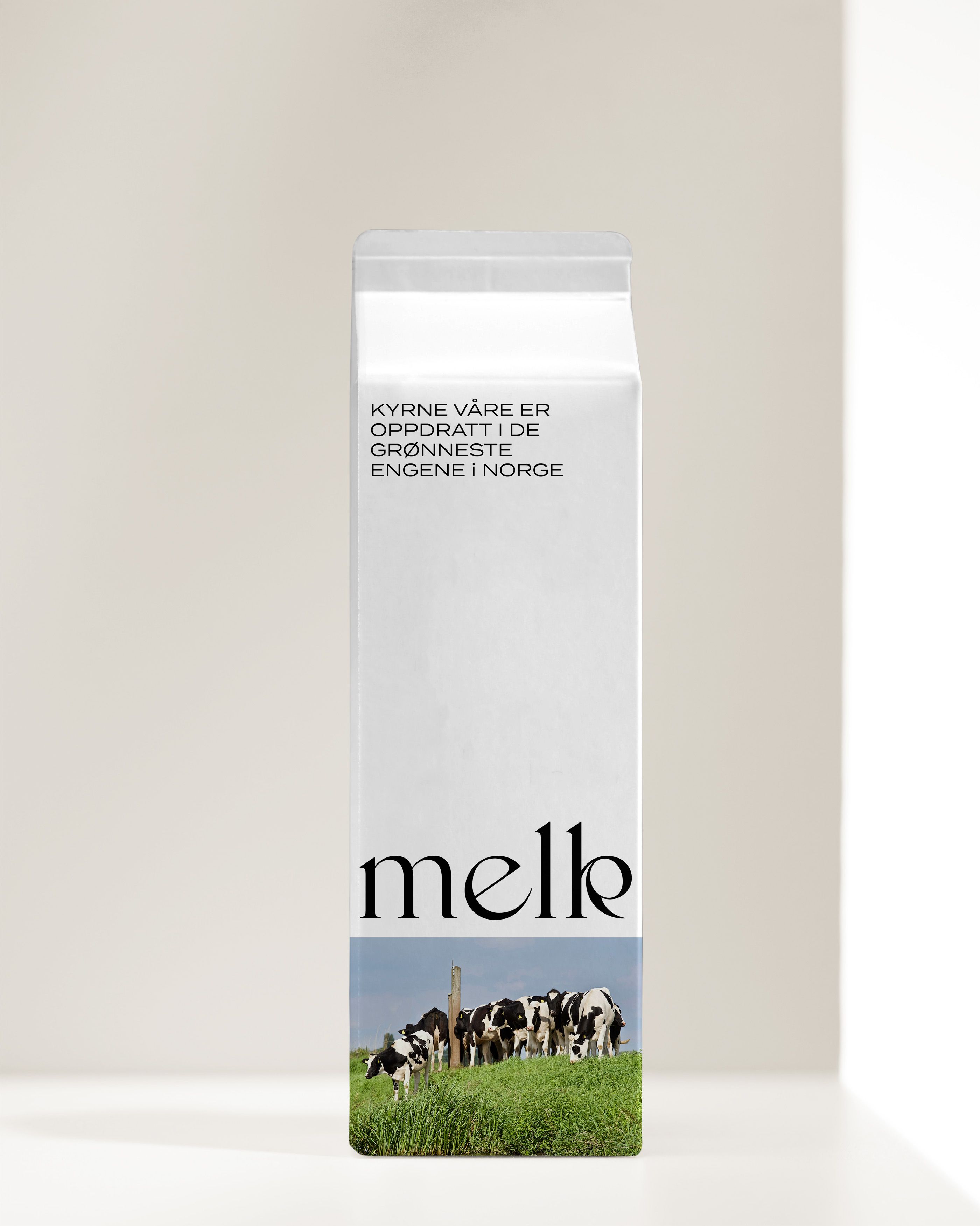 Mockup milkbottle